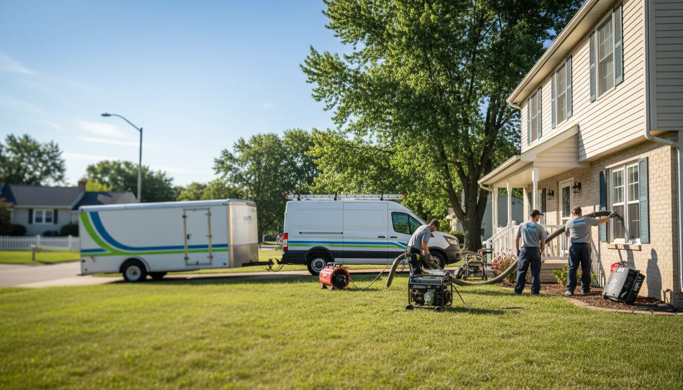 Flooded Basement Restoration And Cleanup With Repair in Lynnville, IA near me